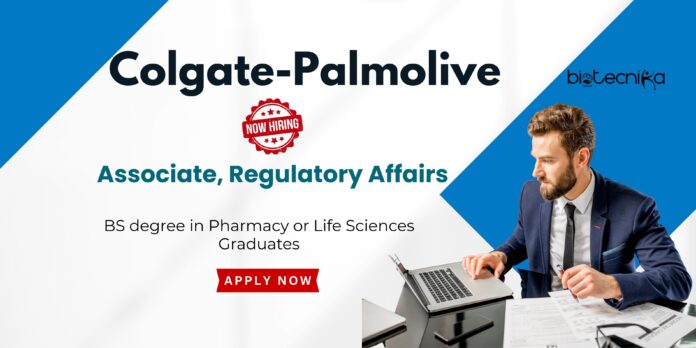 Associate Role at Colgate-Palmolive for BS Pharmacy Graduates | Apply Now