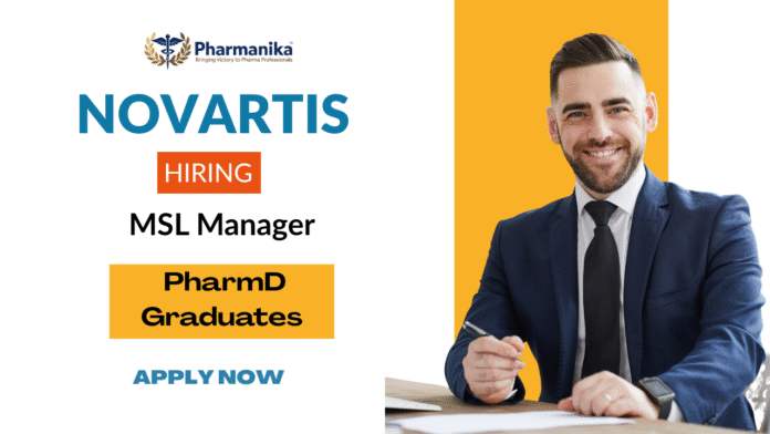 Pharm D Job Openings at Novartis - Apply Online
