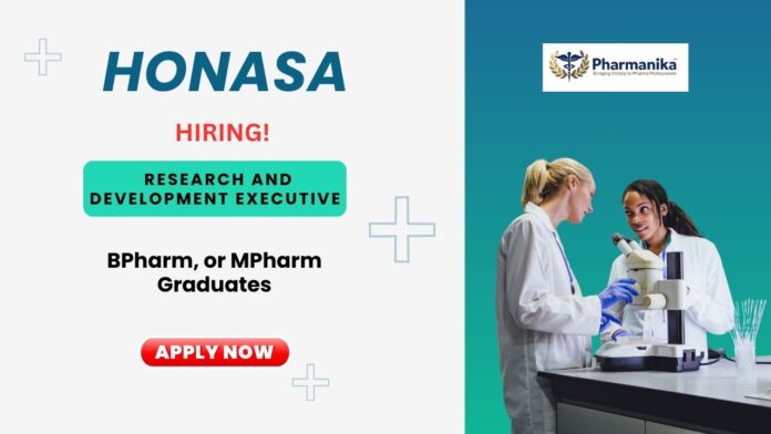 R&D Executive Role at Honasa for BPharm/MPharm Graduates | Apply Now