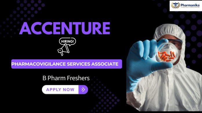 Pharmacovigilance Freshers Job for B Pharm graduates at Accenture Chennai Pharmacovigilance Freshers Job for B Pharm graduates at Accenture Chennai