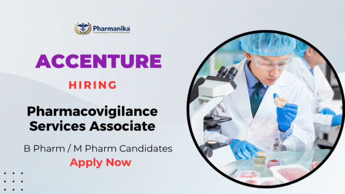 Freshers Job at Accenture Apply for Pharmacovigilance Role Freshers Job at Accenture | Apply for Pharmacovigilance Role