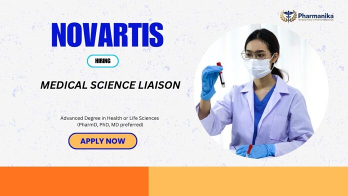 Medical Science Liaison Pharm D Jobs: Novartis is Hiring a Medical Science Liaison in Chennai - Apply Now