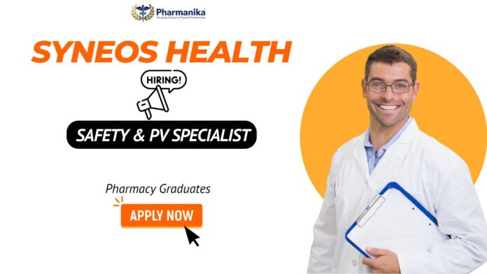 Safety & PV Specialist II at Syneos Health |Explore Pharmacovigilance Jobs, Syneos Health Careers, and PV Jobs in India with a global biopharma leader.