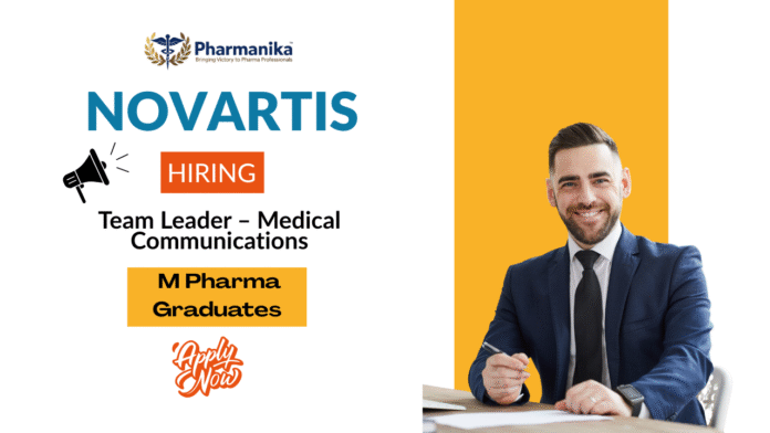 Novartis Hiring M Pharma Graduates Apply Now Novartis Hiring M Pharma Graduates | Apply Now