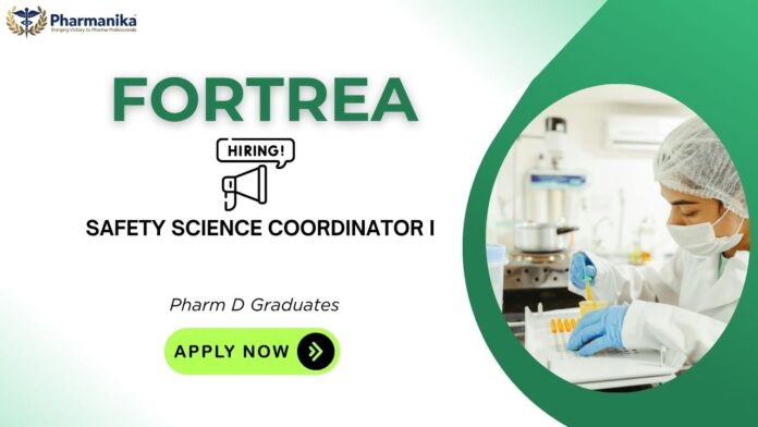 Safety Science Coordinator| Pharmacovigilance Jobs at Fortrea Careers | Pharma Jobs in Pune