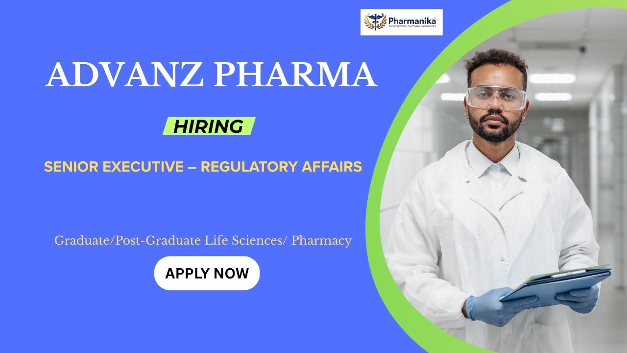 Regulatory Affairs Jobs: Advanz Pharma is Hiring - Apply Now