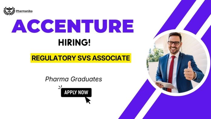 Accenture Careers – LifeScience Regulatory Associate role for freshers looking for Regulatory Affairs Jobs in Bengaluru.
