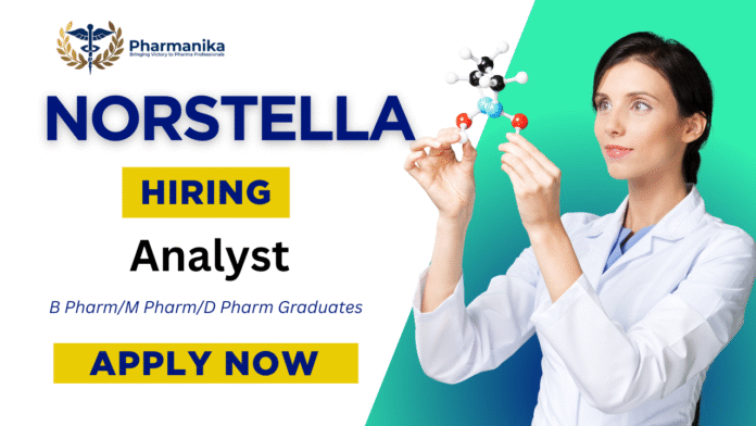 Analyst I Drugs Job at Norstella ,B pharma jobs,M Pharma jobs