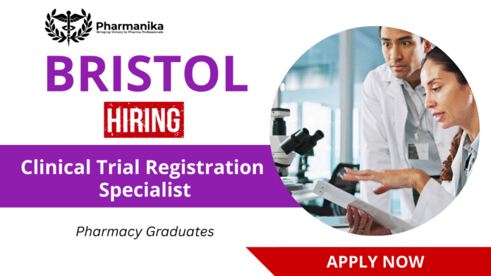 Clinical Trial Registration Specialist Job at BMS , Pharmacy Jobs, Pharmacy Careers