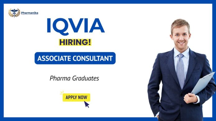 Iqvia Careers – Associate Consultant in Pharma Consulting Jobs India