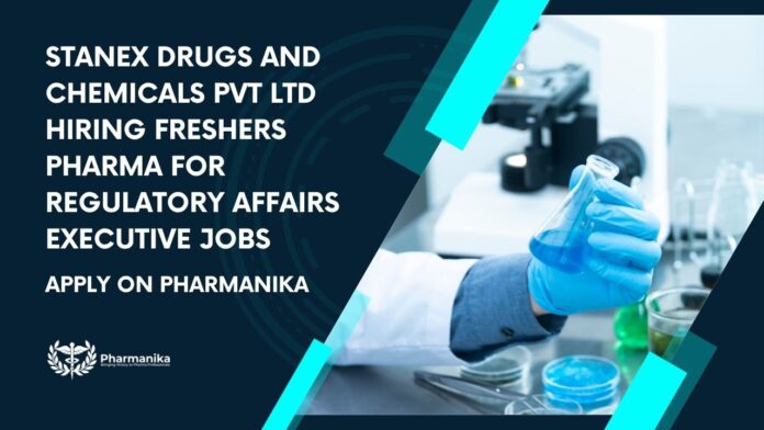 Freshers Pharma Regulatory Affairs Executive Jobs, Apply on Pharmanika
