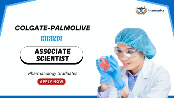 Pharmacology Job at Colgate-Palmolive | Master's Graduates Apply Now 