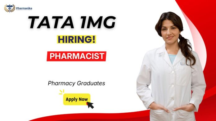 Pharmacist Jobs at Tata 1mg Jaipur Explore Health Care Jobs and Pharmacy Jobs in India