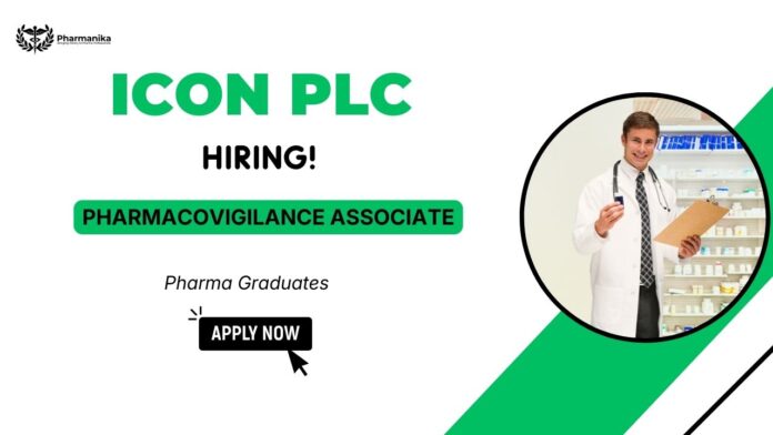 Pharmacovigilance Associate Job at ICON Chennai – ICON Careers & Pharmacovigilance Jobs