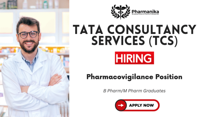 Pharmacovigilance Jobs at TCS ,tcs careers | pharma jobs.