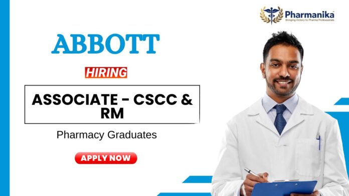 Pharmacy Job at Abbott Apply Now for the Associate Role