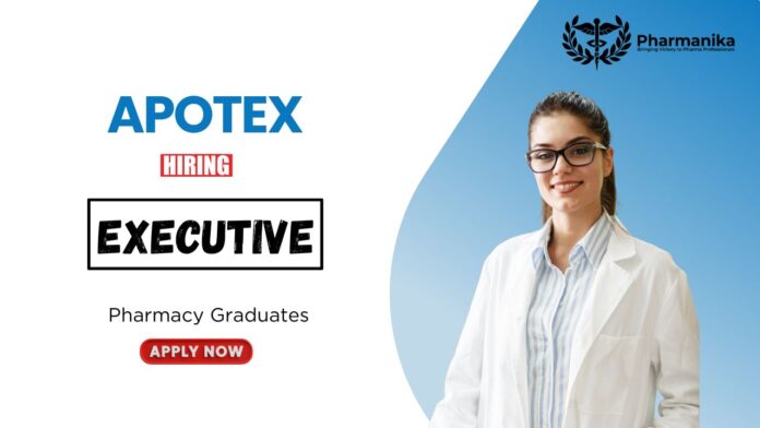 Pharmacy Job at Apotex | Apply Now for the Executive Role