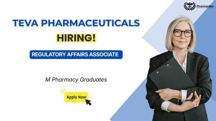 Regulatory Affairs Jobs at Teva Pharmaceuticals Careers in Navi Mumbai | M Pharm Jobs | Pharma Careers