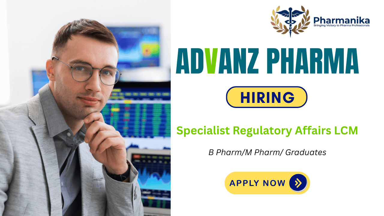 Regulatory Affairs Job At ADVANZ Pharma Mumbai Apply now