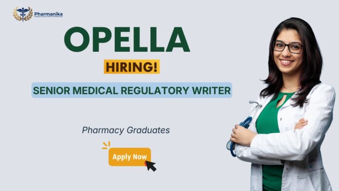 Senior Medical Regulatory Writer – Regulatory Affairs Jobs at Opella Careers Pharma Jobs in Hyderabad
