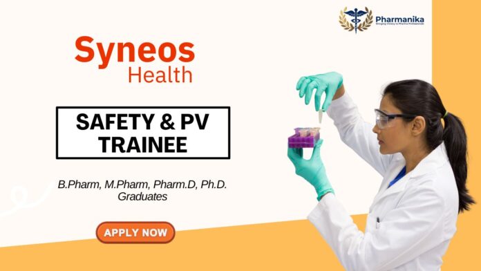 Trainee Job at Syneos Health Freshers BPharmMPharm Graduates Apply Now 