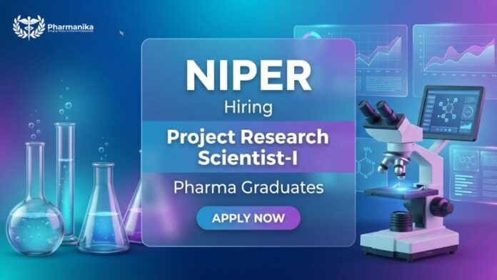 Advance Your Career with Project Research Scientist-I – Research Jobs at NIPER Careers