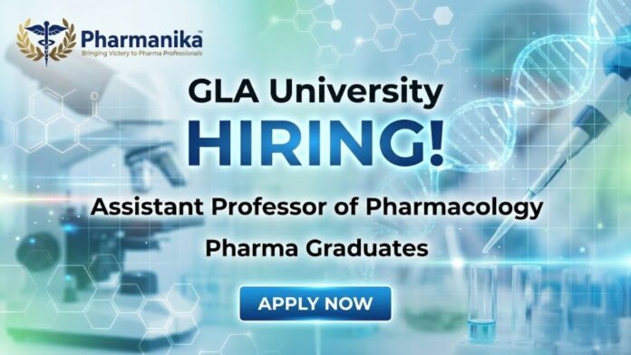 Assistant Professor Jobs – GLA University Careers