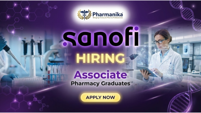 Associate – Evidence Synthesis Job At Sanofi ,Pharmacy Jobs, Pharmacy Careers