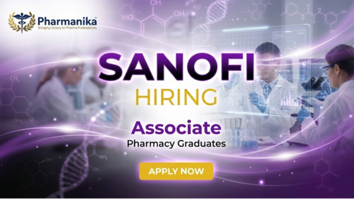 Associate – HEVA (Evidence Synthesis) Job At Sanofi Hyderabad ,Pharmacy Jobs, Pharmacy Careers