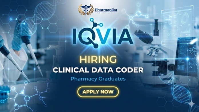 Clinical Data Coder Job At IQVIA ,Pharmacy Jobs, Pharmacy Careers