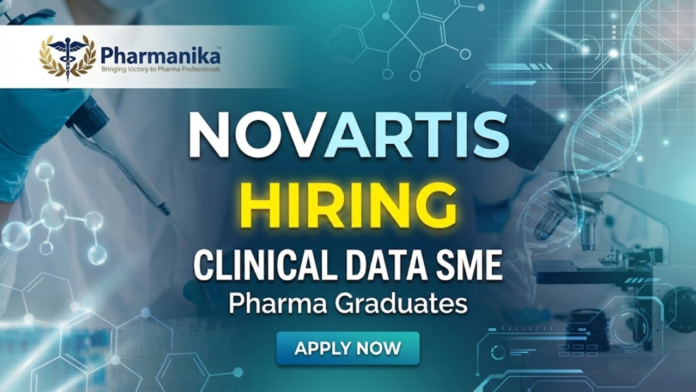 Clinical Data SME – data42 job role at Novartis showcasing opportunities in Clinical Data Management jobs within Novartis Careers