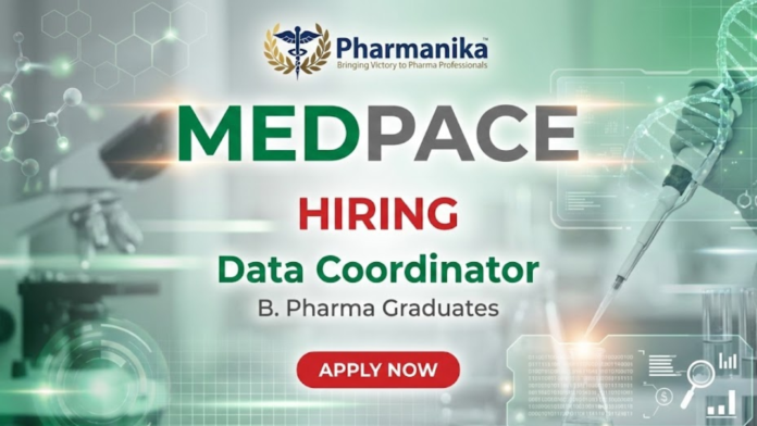Data Coordinator Job At Medpace, B pharma jobs, Medpace careers