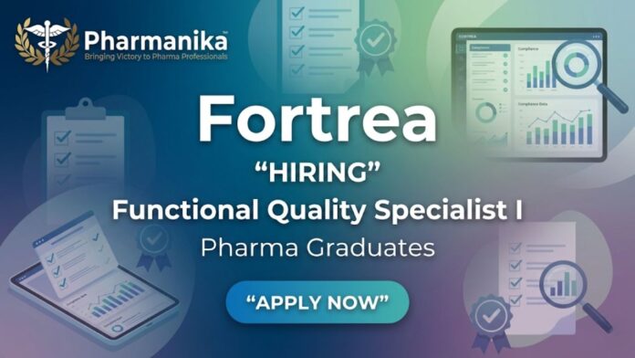 Functional Quality Specialist I – Regulatory Affairs Jobs at Fortrea