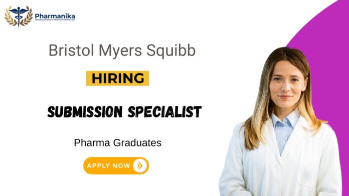 Pharma Job at Bristol | Apply Now for the Submission Specialist Role