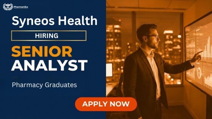 Pharmacy Job at Syneos Health | Apply Now for the Senior Analyst Role