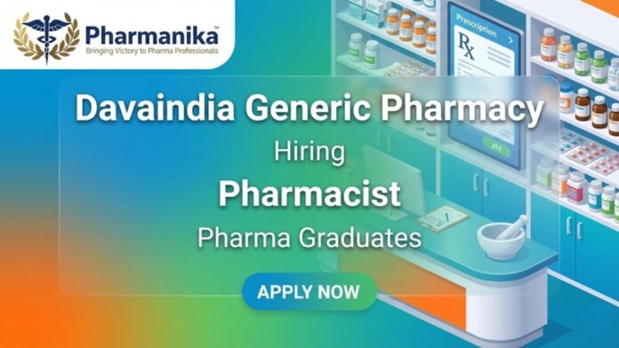 Pharmacist Jobs at Davaindia Generic Pharmacy Kochi – Healthcare Careers Opportunity