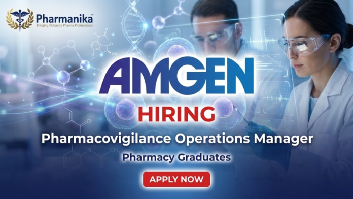 Pharmacovigilance Operations Manager Job At Amgen ,Pharmacy Jobs, Pharmacy Careers