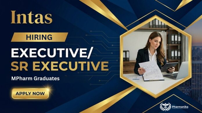 Regulatory Affairs Job at Intas| MPharm Graduates Apply Now