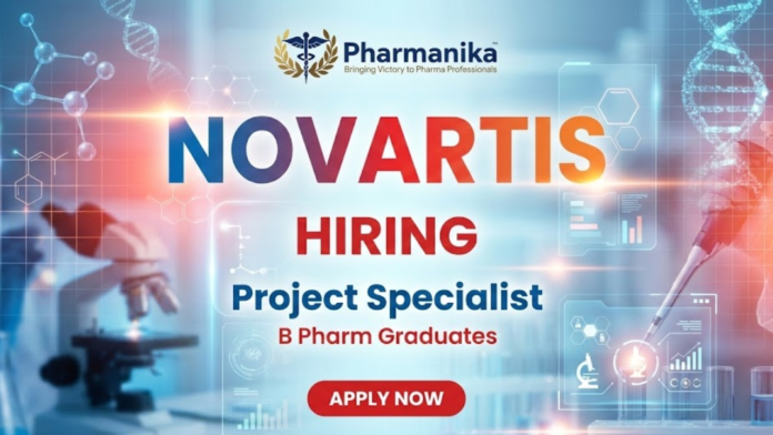 Project Specialist – Creative & Content Job At Novartis ,Pharmaceutical science jobs, Pharmacy Careers