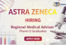 Regional Medical Advisor Job in Bangalore – AstraZeneca Hiring | Apply Now Regional Medical Advisor Job At AstraZeneca ,Pharm D Jobs,Pharmacy jobs
