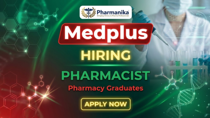 Registered Pharmacist Job at MedPlus, Pharmacy Jobs, Pharmacy Careers