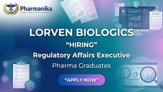 Regulatory Affairs jobs and Pharma jobs in Hyderabad at Lorven Biologics