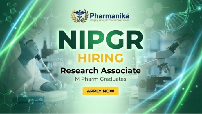 Research Associate-I Job at NIPGR ,M Pharma jobs,Pharmacy jobs