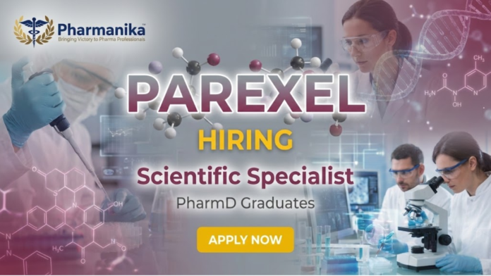 Scientific Specialist – Medical Information Job at Parexel ,Pharm D Jobs,Pharmacy jobs