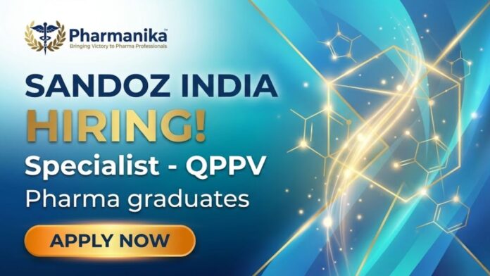 Specialist – QPPV Pharmacovigilance Jobs Sandoz Careers