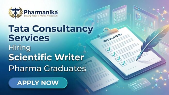 Tata Consultancy Services careers Scientific Writing Jobs hiring Scientific Writer in Mumbai Bengaluru Hyderabad