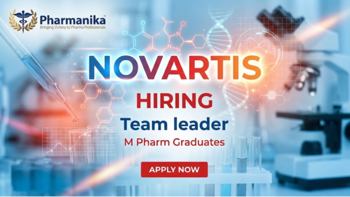Team Leader – Medical Communications Job at Novartis ,M Pharma jobs, Novartis careers