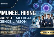 Medical Scientific Liaison Job at Immuneel Therapeutics | PharmD Graduates Apply Now Medical Scientific Liaison Job at Immuneel Therapeutics | PharmD Graduates Apply Now