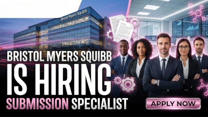 Pharma Job for Freshers at Bristol | Apply Now for the Submission Specialist Role