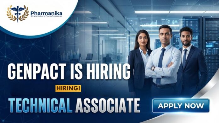 Regulatory Affairs Job at Genpact | Apply for the Technical Associate Role